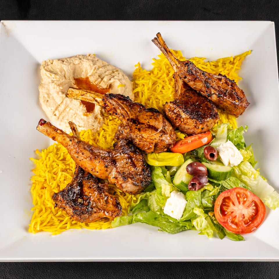 Lamb chop plate