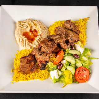 Beef Tenderloin Kabob Plate