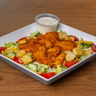 Buffalo Crispy Chicken Salad